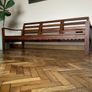 teak sofa mid century vintage retro danish Image 7