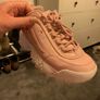 Girls / womens pink filas Image 4