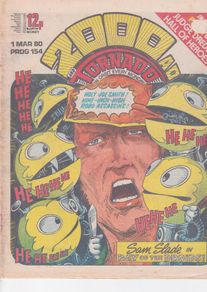 2000ad & Tornado #154 (1st March 1980) Ipc Magazines Uk Comic
