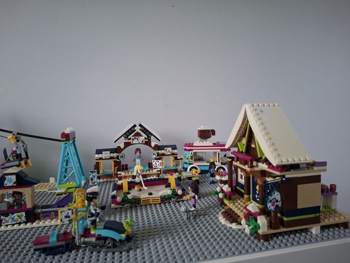 Lego Friends Heartlake Snow Resort 4 Sets Bundle