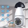 3mp Panoramic Wifi Ip Camera E27 Light Bulb Calving Hd Wireless Security Camera Image 7
