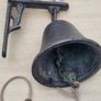 Vintage door bell with a dog figurine Image 3