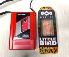 Sanyo Walkman + New Headphones