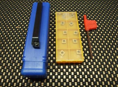 Lathe tool and inserts (8mm)