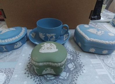 Blue Jasperware + Another