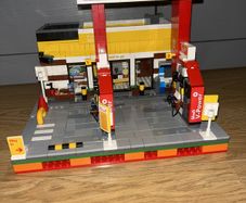 Lego Gas Station Moc