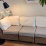 Modular Rattan Sofa - Wicker Garden or Conservatory Furniture Image 2
