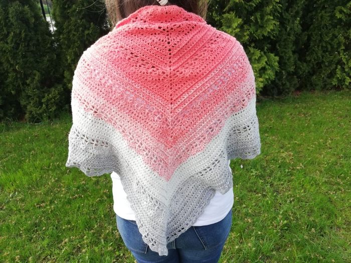 Beautiful handmade shawl