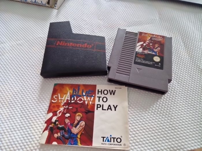 Blue Shadow Nintendo Nes Arcade Retro Games Original
