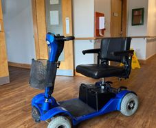 Sterling Blue Mobility Scooter
