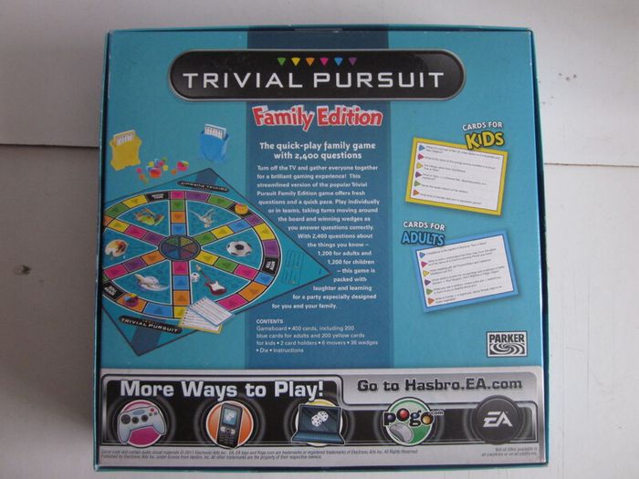 Trivial Pursuit Family Edition