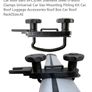 Car Roof Bars 4PCS/set Stainless Steel U-Bolts Clamps Universal Car Van Mounting Fitting Kit Car Roof Luggage Accessories Roof Box Car Roof Rack Image 4