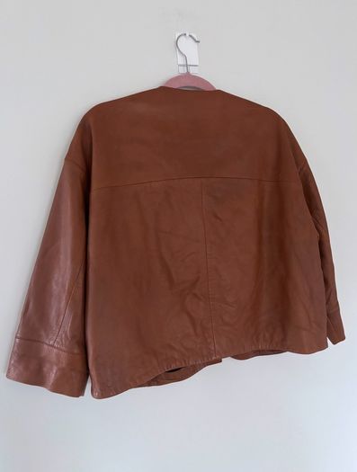 Mango leather jacket