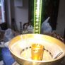 Beautiful Old Heavy Brass Oil Lamp Converted, Postage Available Image 7