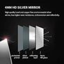 600x500mm Bathroom Mirror with Lights, Horizontal Vertical/Sensor Switch, Anti-Fog, 3 Colors Dimmable, Memory Function, LED Illuminated Bath Vanity Wall-Mounted Mirrors Image 7