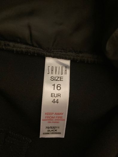 Savida Black Trousers