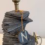 Heavy Slate Sculptural Table Lamp Image 3