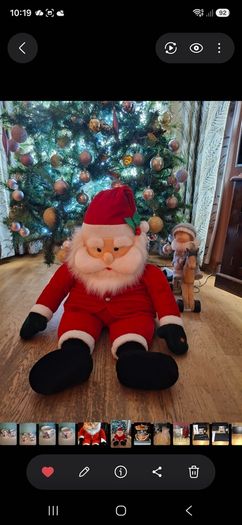 large Singing Santa