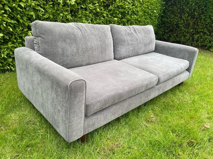 4 seat sofa and footstool - DFS