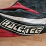motorbike bike trousers pants leather black uk8 36 race tec alien . Image 2