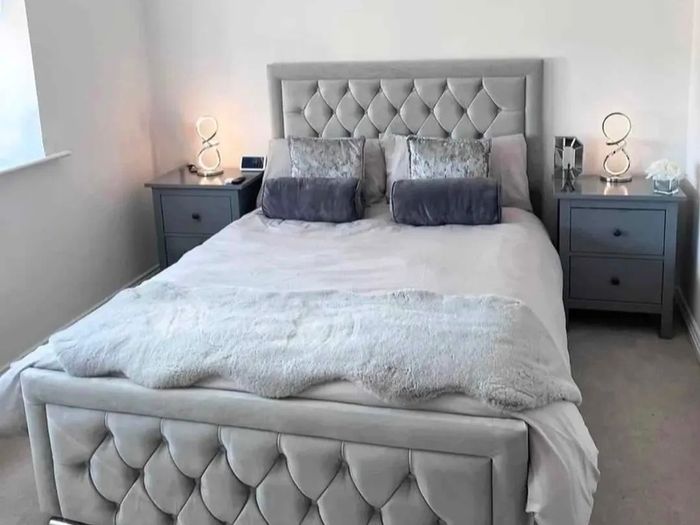 Double Bed And Mattress