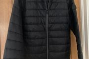 Jack &amp; Jones Men's Black Zipped Lightly Padded Jacket