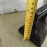 Antique Black Cast Iron Original Cast Iron Flat Iron / Door Stop / Bookend / Farmhouse Kitchen Image 6
