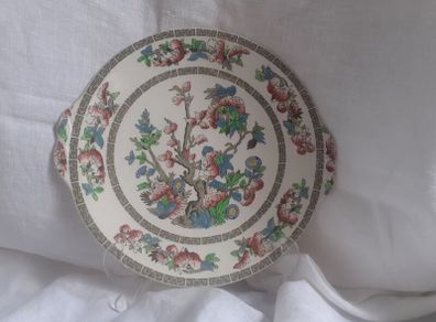 Indian Tree Fine Bone China Cake Plate