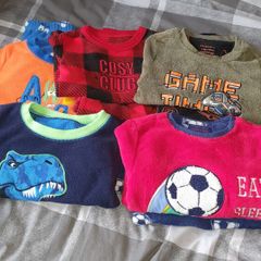 3-4 years Fleecy Pyjamas x 5