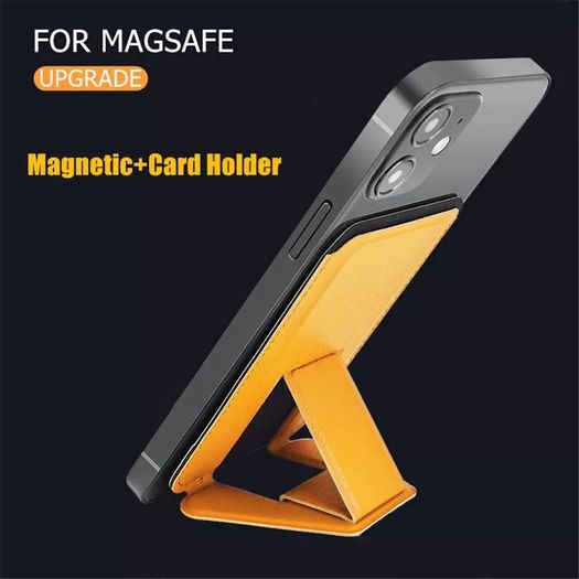 Magnetic Phone card holder wallet stand