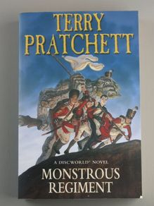 Monstrous Regiment by Terry Pratchett (B-format paperback)