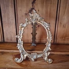 vintage brass frame