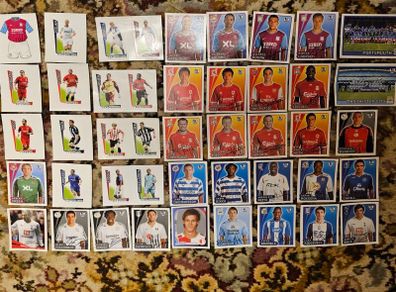 Merlins Premier League Stickers, Vintage, Unused, Legends