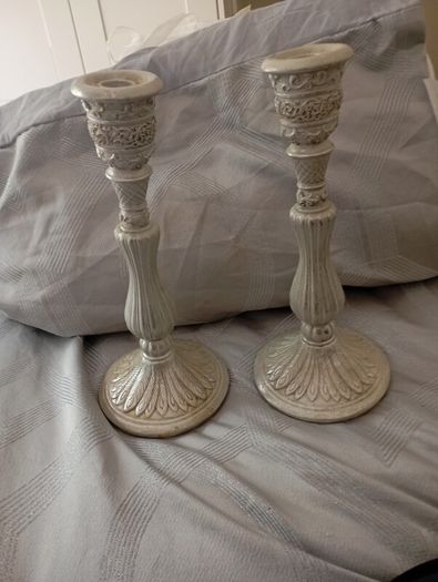 candle sticks x2