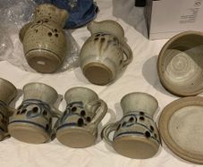 Rossmore tankards etc pottery