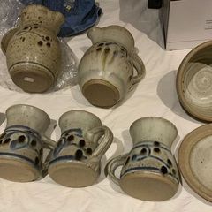 Rossmore tankards etc pottery