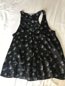 Forever 21 plunge front & racer style back top