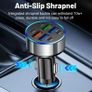 8 Port Car Charger 120W | 4 USB-A + 4 Type-C | Fast Charging Adapter for Xiaomi Image 4