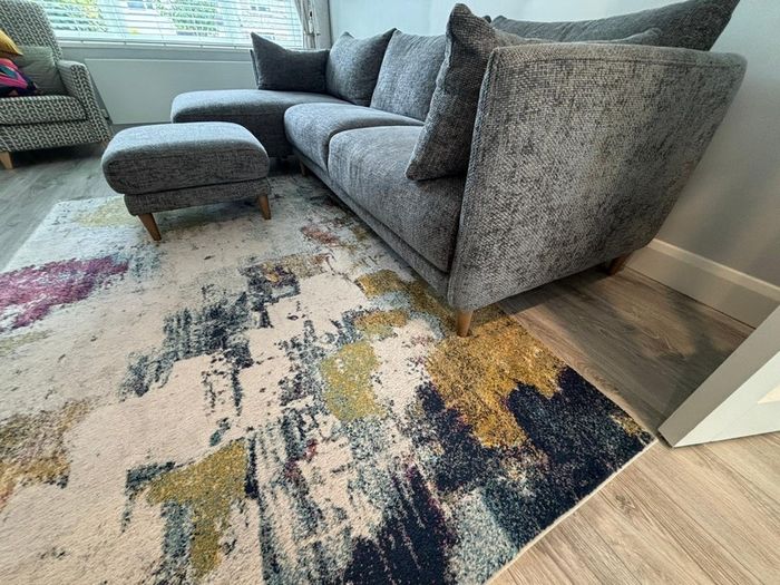 Corner Sofa Right hand and foot stool