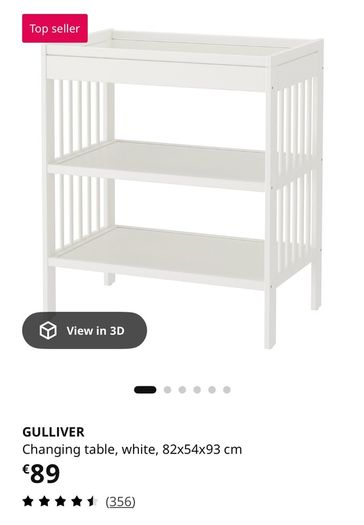 Changing table IKEA
