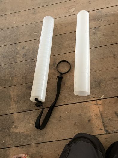 Expanding drawing tube
