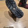 Vintage New Rock Flame Boots  Original 90s Pair Image 6