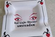 Vintage Ashtray Red Light District Amsterdam