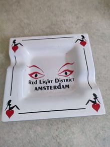 Vintage Ashtray Red Light District Amsterdam