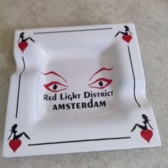Vintage Ashtray Red Light District Amsterdam