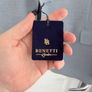 Benetti Signature Mens Blazer - Ice Blue - Size 44S Image 5