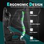 Gaming Chair with Footrest Image 6