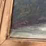 Small 19th Century Oil on Canvas in Gilt Frame Image 7