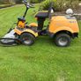 Stiga front deck ride on lawnmower Image 3