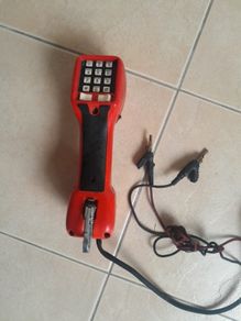 Test phone for telecoms engineer
